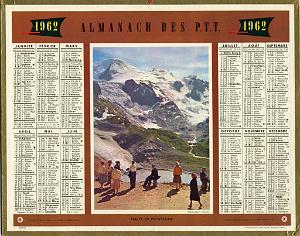 LE DERNIER CALENDRIER DES PTT